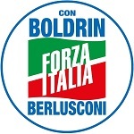 Logo Forza Italia con Boldrin