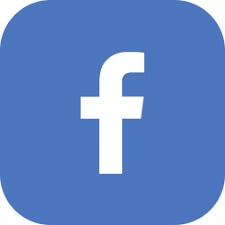 Logo Facebook con collegamento alla pagina facebook della Biblioteca di Mirano